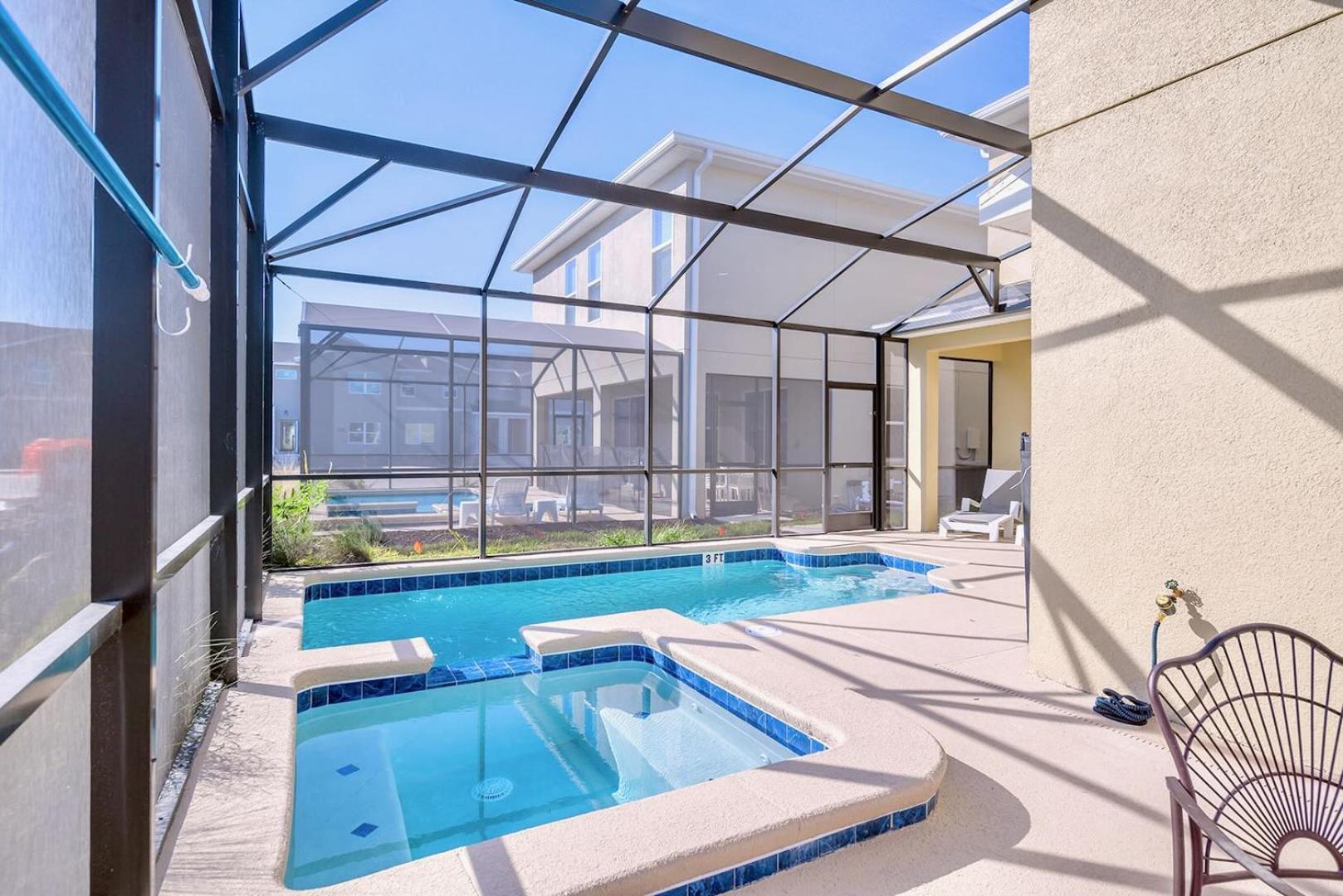 Luxury 5Br Home - Pool & Hot Tub - Near Disney Kissimmee Buitenkant foto